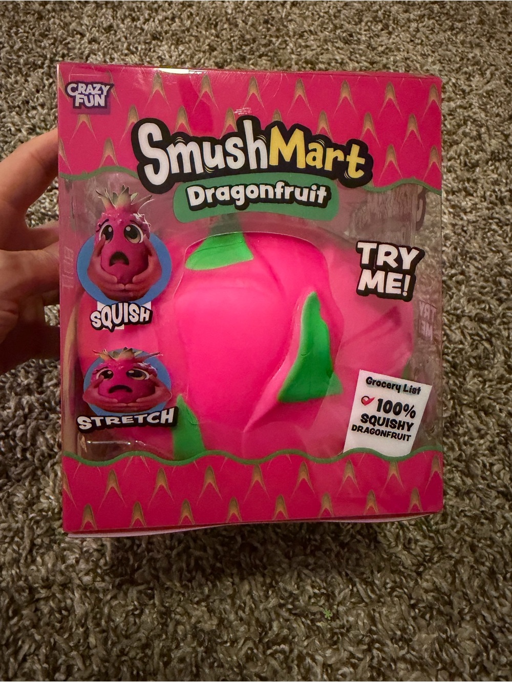SmushMart Dragonfruit Squishy Toy